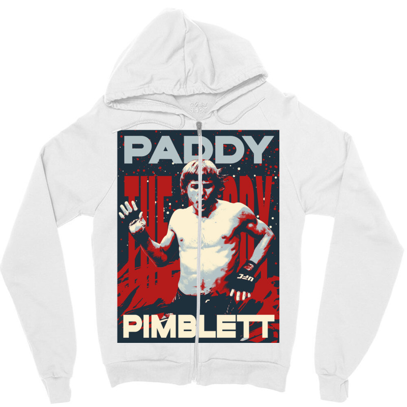 Paddy Pimblett Mma Zipper Hoodie | Artistshot