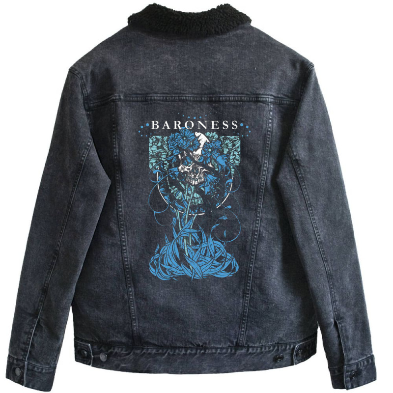 Baroness 7 Friend Unisex Sherpa-lined Denim Jacket | Artistshot