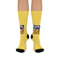 Rhinestone Cowboy Album 1 Crew Socks | Artistshot