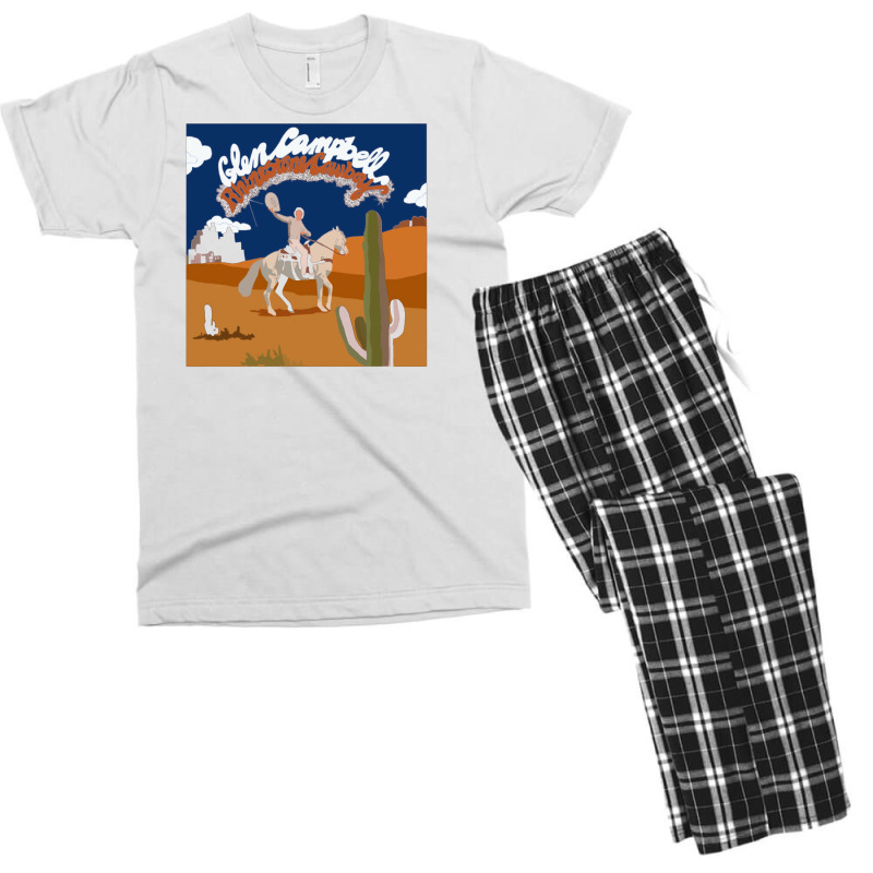 Rhinestone Cowboy Album 1 Men's T-shirt Pajama Set | Artistshot