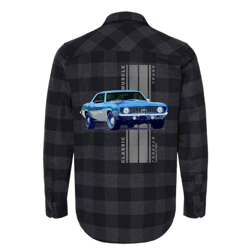 Zl1 Classic American Muscle Cars Vintage T Shirt Flannel Shirt | Artistshot