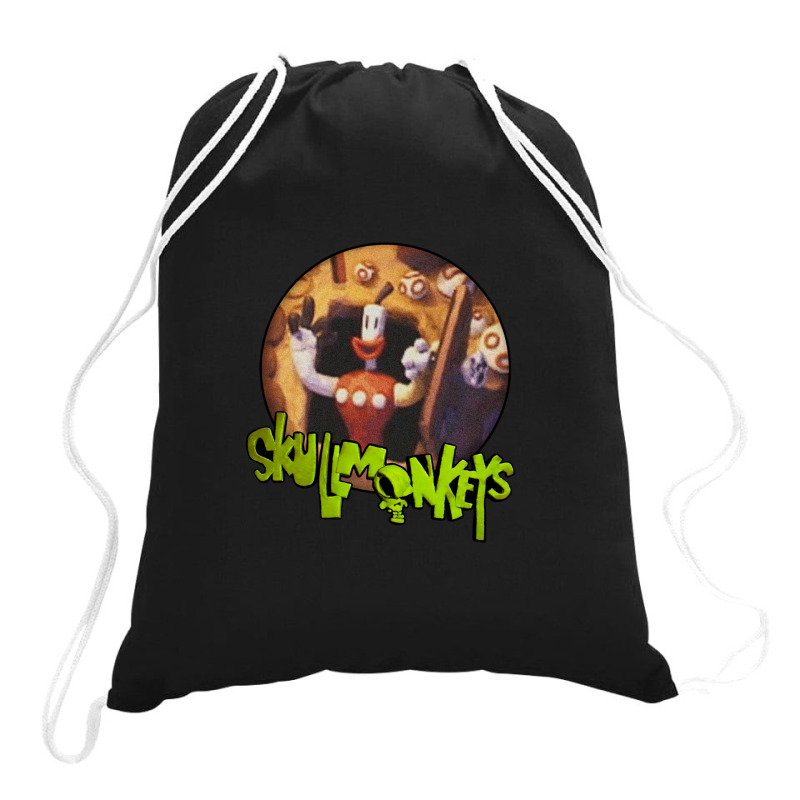 Skullmonkeys Drawstring Bags | Artistshot