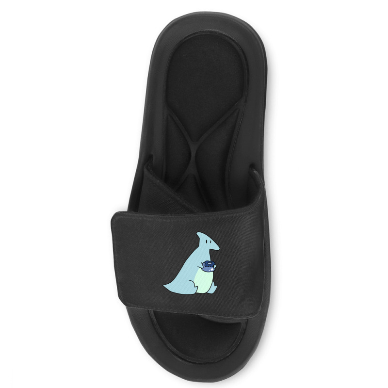 Blueberry Hadrosaurus Slide Sandal | Artistshot