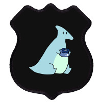 Blueberry Hadrosaurus Shield Patch | Artistshot