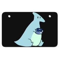 Blueberry Hadrosaurus Atv License Plate | Artistshot