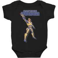 Captain Power Classic Science Fiction Tv Series Baby Bodysuit | Artistshot