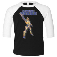 Captain Power Classic Science Fiction Tv Series Toddler 3/4 Sleeve Tee | Artistshot