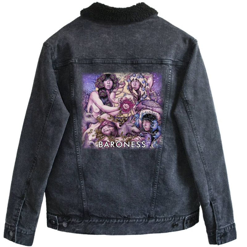 Baroness 24 Unisex Sherpa-lined Denim Jacket | Artistshot