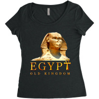 Egypt Old Kingdom Pharaoh Ancient Egyptian Tut Ankh Of Life Women's Triblend Scoop T-shirt | Artistshot