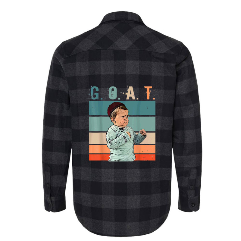 Goat Mma Hasbulla Fighting Meme Flannel Shirt | Artistshot