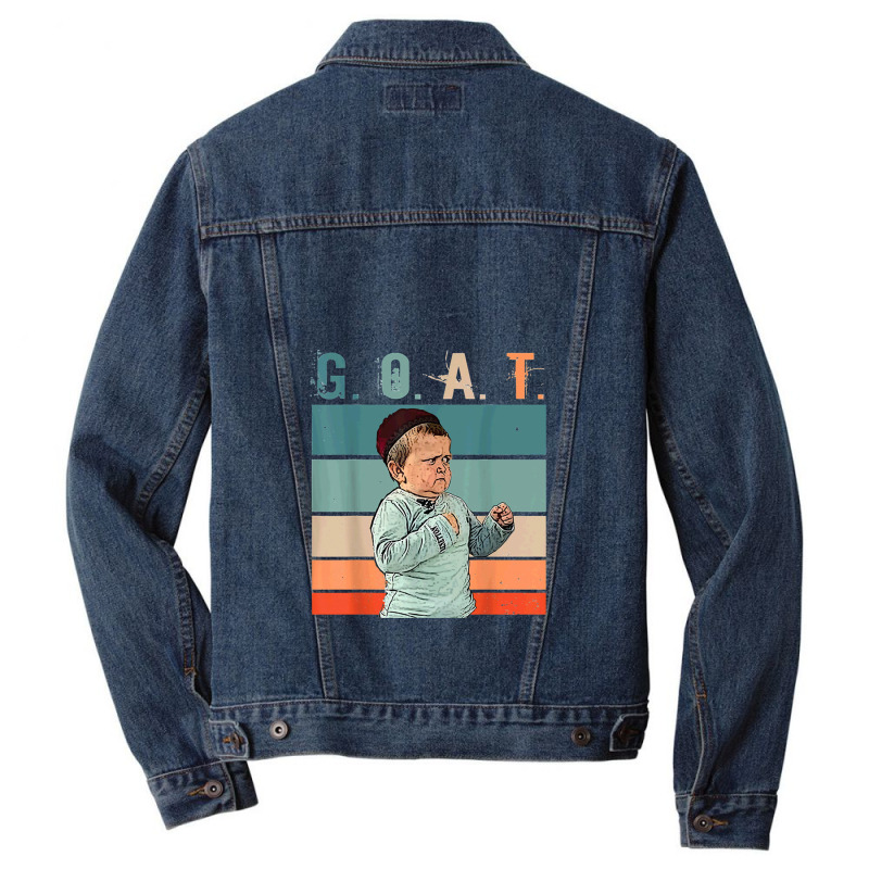 Goat Mma Hasbulla Fighting Meme Men Denim Jacket | Artistshot