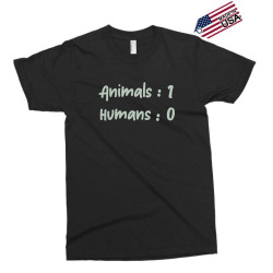 animals vs Humans Exclusive T-shirt | Artistshot