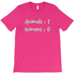 animals vs Humans T-Shirt | Artistshot