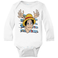 Monkey D Chopper Long Sleeve Baby Bodysuit | Artistshot