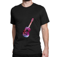 Galaxy Guitar Vector Classic T-shirt | Artistshot