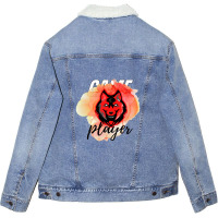 Game Player  Pc Game Player Unisex Sherpa-lined Denim Jacket | Artistshot