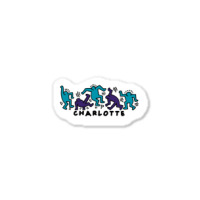 Hornets Groovy People 1 Sticker | Artistshot