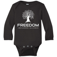 Freedom Crusaders Alliance Long Sleeve Baby Bodysuit | Artistshot