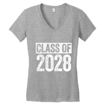 Class Of 2028 T Shirt Senior 2028 Graduation Shirt T Shirt Women's V ...