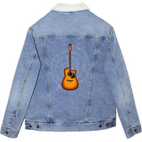 Guitar Themed Guitar Player Gift I Need These Guitars Unisex Sherpa-lined Denim Jacket | Artistshot