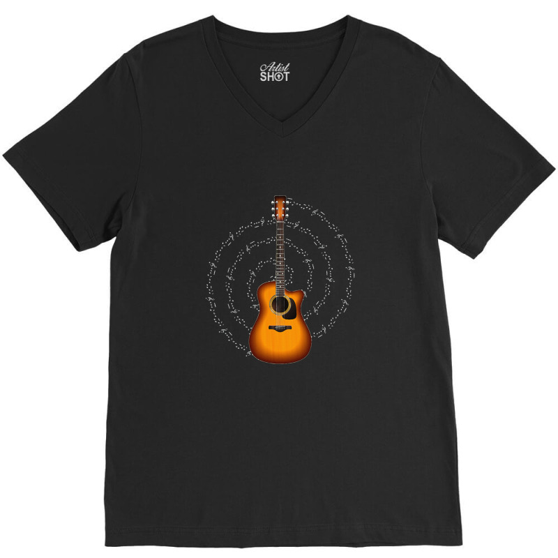 Guitar Themed Guitar Player Gift I Need These Guitars V-neck Tee | Artistshot