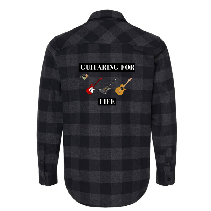 Guitaring For Life Flannel Shirt | Artistshot