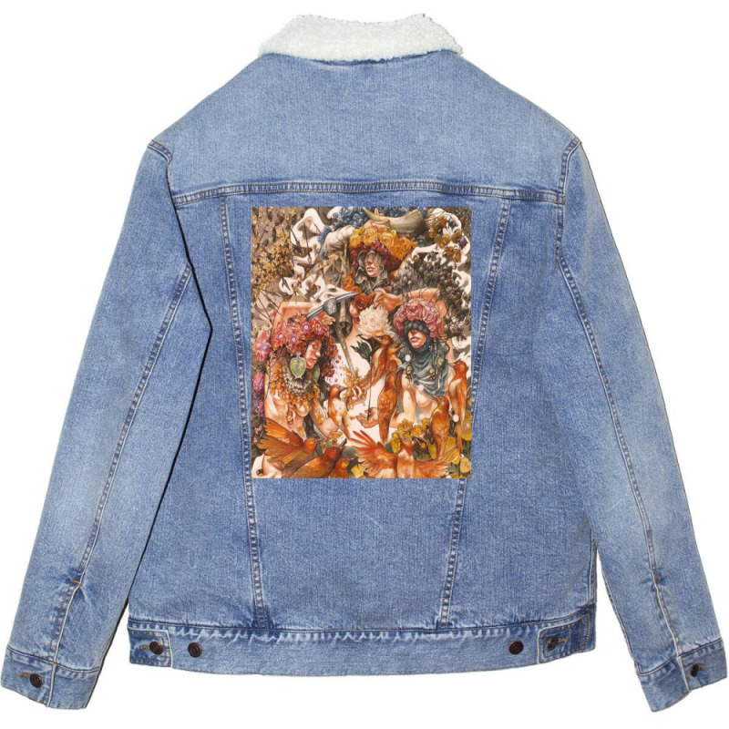 Baroness And Mussical Unisex Sherpa-lined Denim Jacket | Artistshot