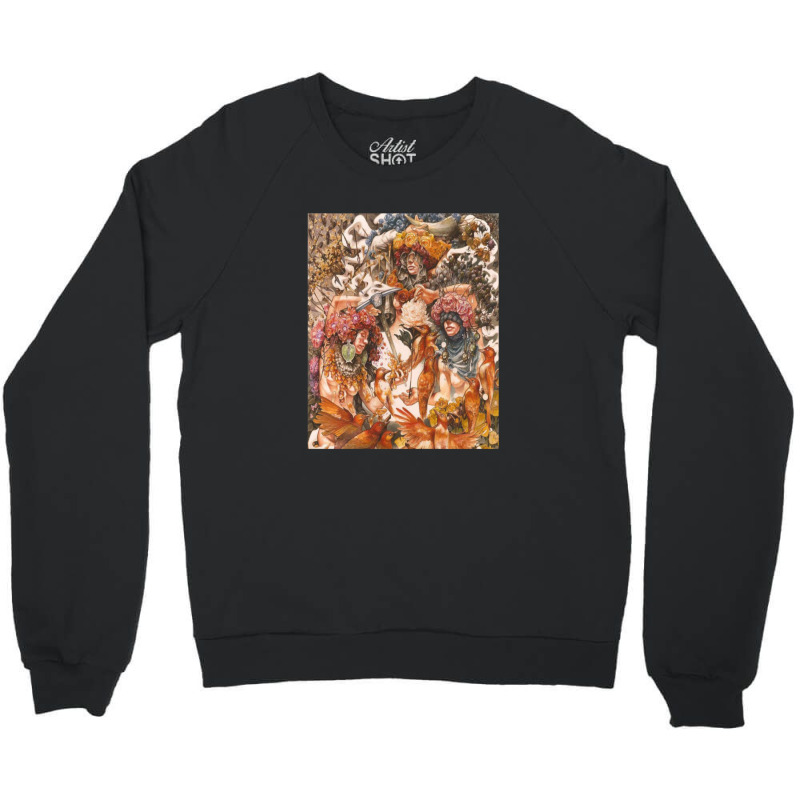 Baroness And Mussical Crewneck Sweatshirt | Artistshot