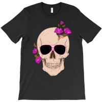 Limited Edition Skeleton With Sunglasses Design T-shirt | Artistshot