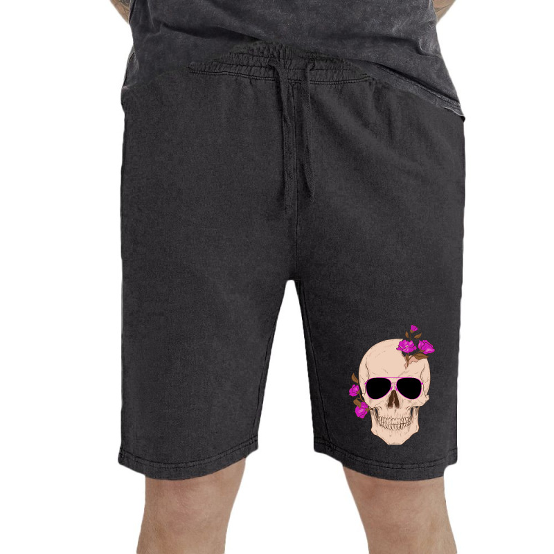 Limited Edition Skeleton With Sunglasses Design Vintage Short | Artistshot