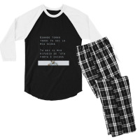 Habibi Ghali Men's 3/4 Sleeve Pajama Set | Artistshot