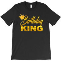 Teen For Boy King Golden Imitation T-shirt | Artistshot