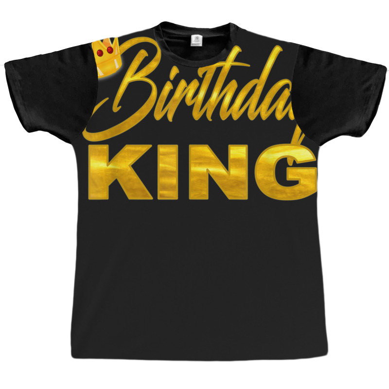 Teen For Boy King Golden Imitation Graphic T-shirt by KyungSavard | Artistshot