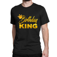 Teen For Boy King Golden Imitation Classic T-shirt | Artistshot