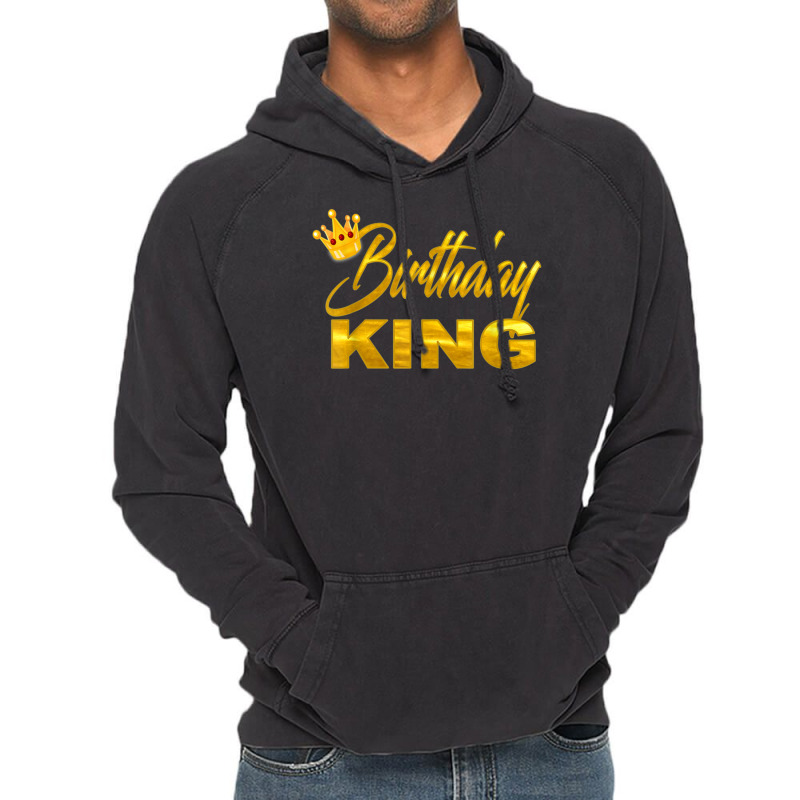 Teen For Boy King Golden Imitation Vintage Hoodie by KyungSavard | Artistshot