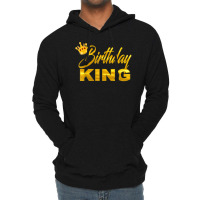 Teen For Boy King Golden Imitation Lightweight Hoodie | Artistshot