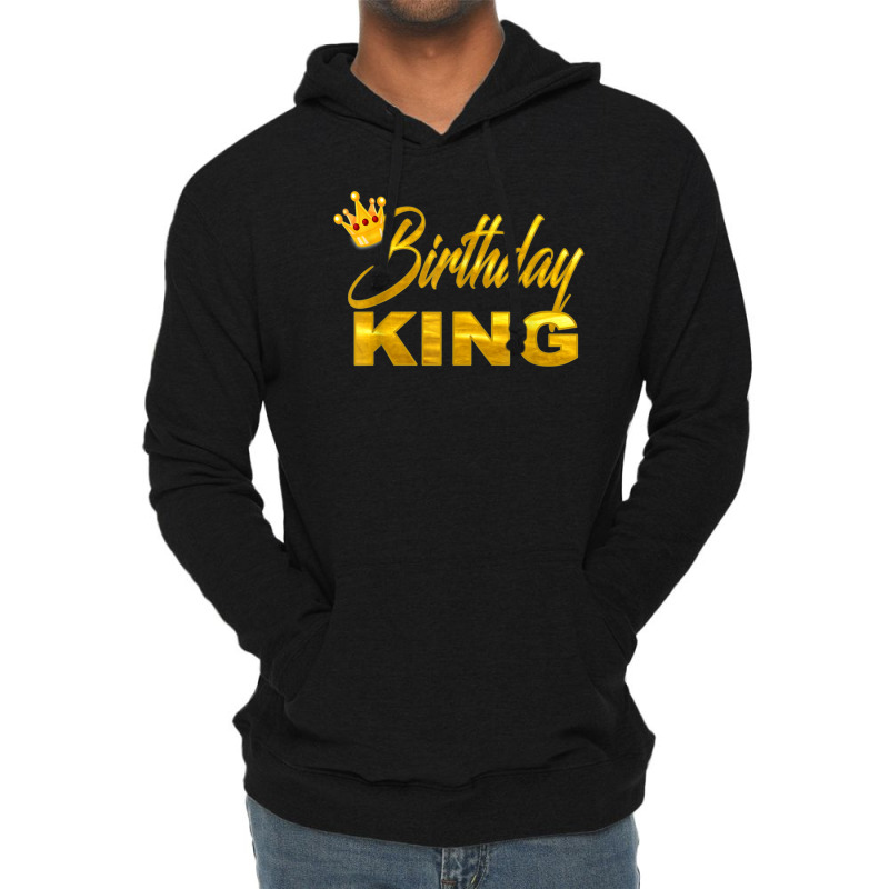 Teen For Boy King Golden Imitation Lightweight Hoodie by KyungSavard | Artistshot