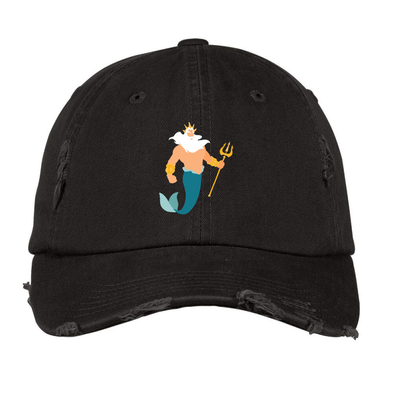 King Triton Vintage Cap by PeteBabic | Artistshot