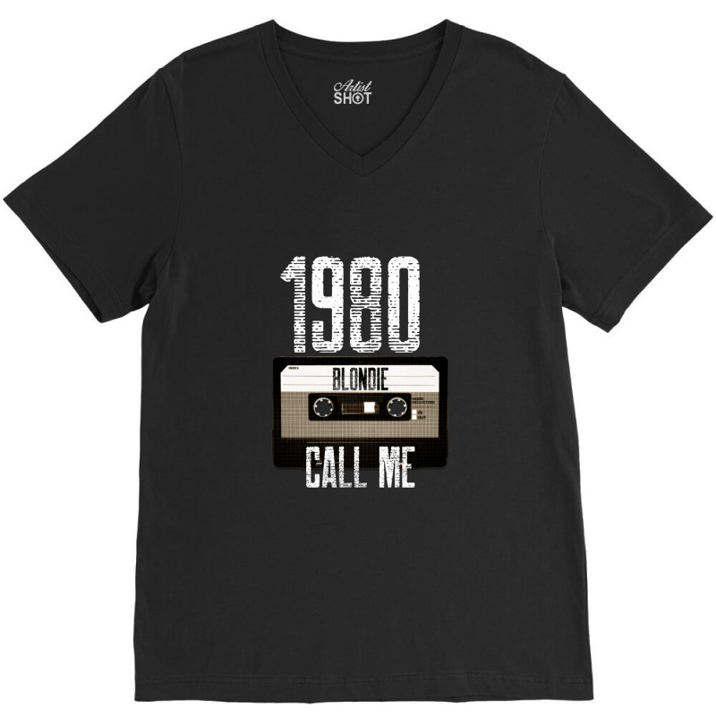 Hits Of The 80s V-neck Tee | Artistshot