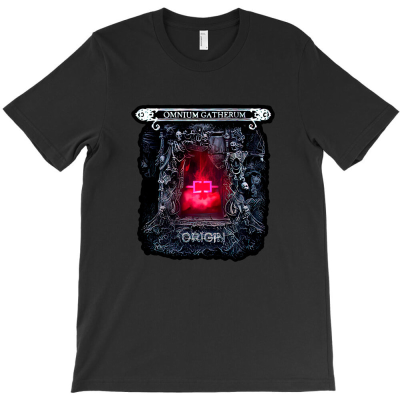 Spooky Skull Red Hell Gate T-Shirt by udezeKabaz | Artistshot