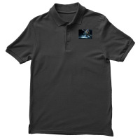 Thunder Bass Player - Bass Player In Storm Waves Men's Polo Shirt | Artistshot