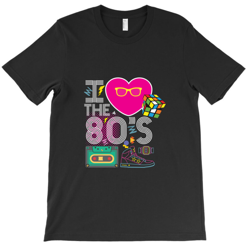 I Heart The 80's Eighties T-shirt | Artistshot