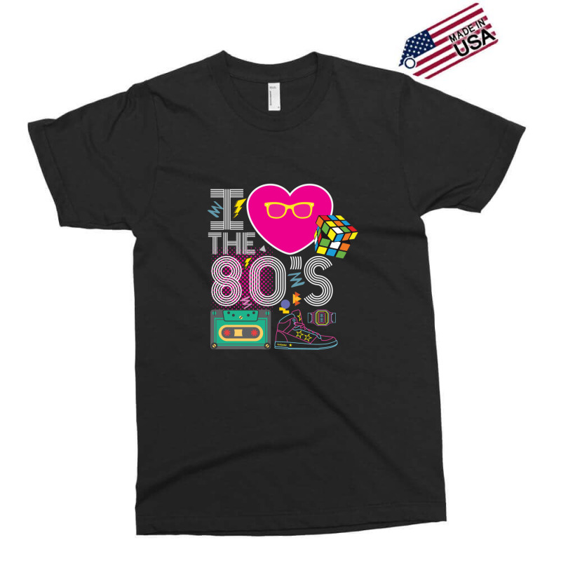 I Heart The 80's Eighties Exclusive T-shirt | Artistshot