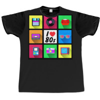 I Love 80's Essential Graphic T-shirt | Artistshot