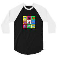 I Love 80's Essential 3/4 Sleeve Shirt | Artistshot