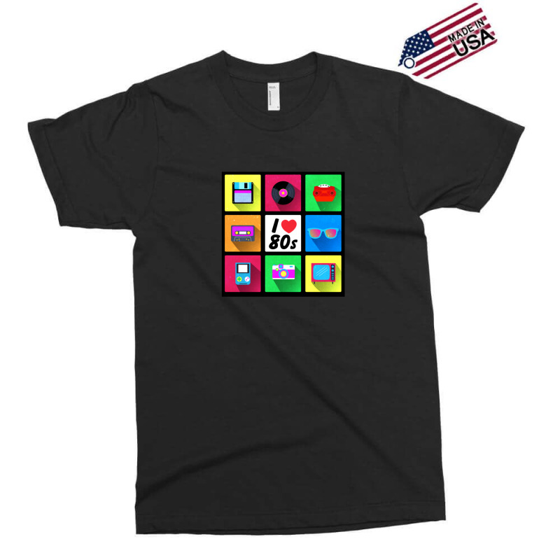 I Love 80's Essential Exclusive T-shirt | Artistshot