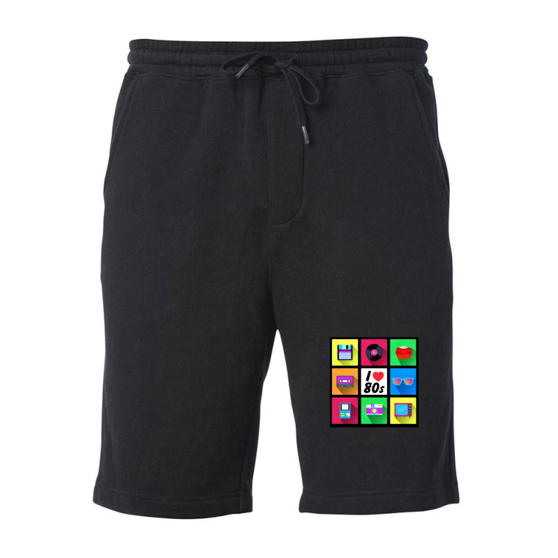 I Love 80's Essential Fleece Short | Artistshot