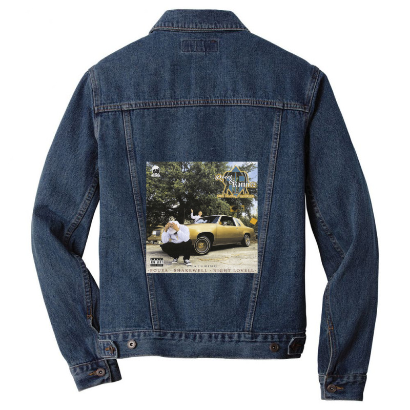 The Playa$ Manual - Ramirez Album Hd Cover Men Denim Jacket by GregoryHoneycutt | Artistshot