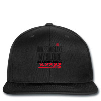 Don’t Mistake My Silence As Compliance Graphic Red Arrow Xx Printed Hat | Artistshot