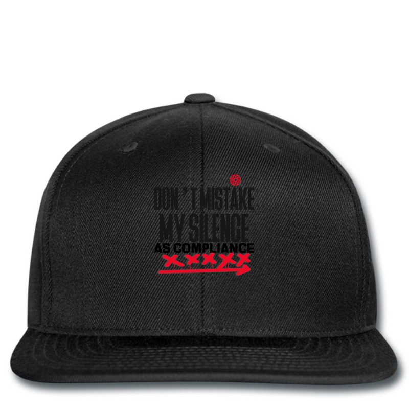 Don’t Mistake My Silence As Compliance Graphic Red Arrow Xx Printed hat by KimberleeWilson786 | Artistshot